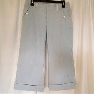 GAP Seersucker Capris